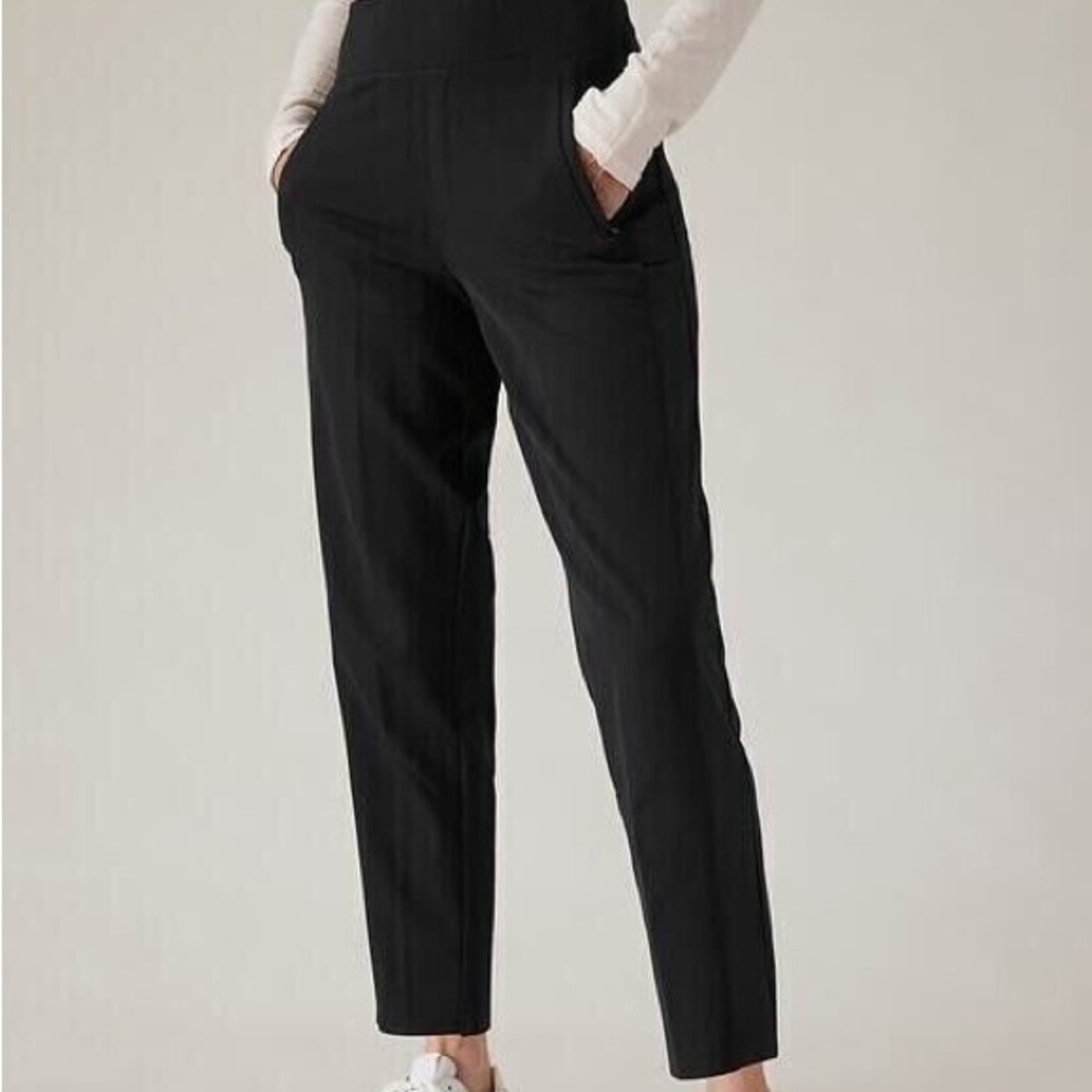Athleta Endless Satin Side Stripe Pant